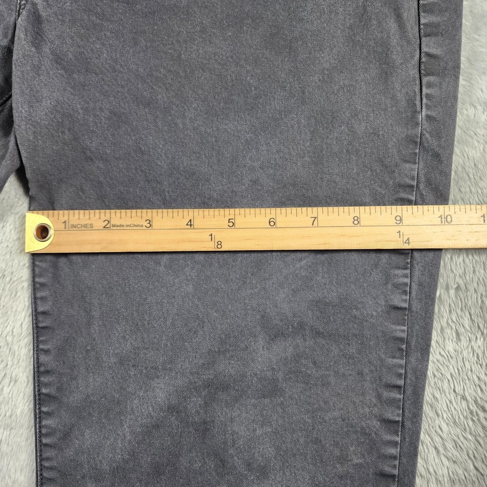 Flint And Tinder Jeans Mens 33x32 (Fits 31x30) Gray Athletic Tapered Charcoal - Picture 6 of 13